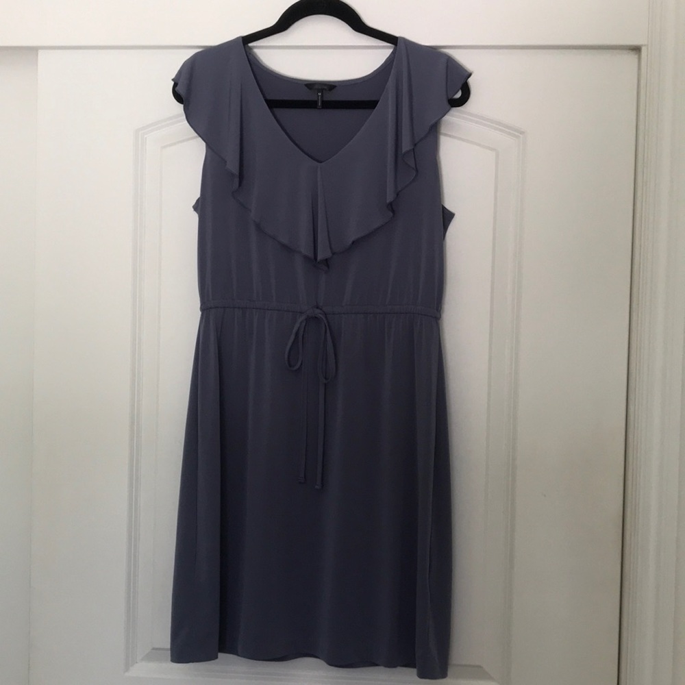 Blue Ruffle Dress
